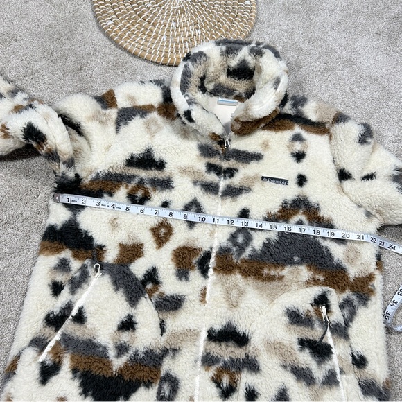 SOLD | Columbia Women’s Winter Pass Sherpa Full Zip Jacket in Rocky Mountain L - Picture 14 of 16
